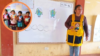 Día del Maestro: profesora viaja casi siete horas cada semana para enseñar a siete niños en un caserío de Ayabaca mientras reparan su colegio