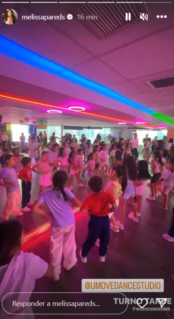 Melissa Paredes y Anthony Aranda