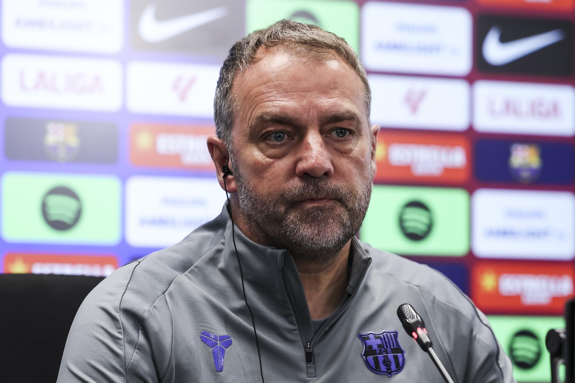 El entrenador del FC Barcelona, Hansi Flick (Europa Press)