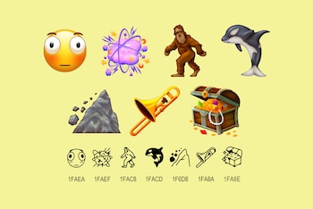 El emoji de rostro distorsionado