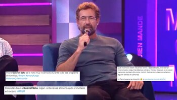 Usuarios evidencian incomodidad de Gabriel