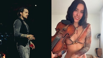 Esmeralda Camacho, violinista de Nodal,