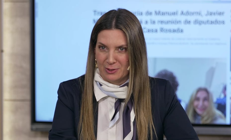 Lospennato puso a Diego Santilli como ejemplo de funcionario con trayectoria en el Poder Ejecutivo y el Legislativo dentro del gabinete (Infobae en Vivo)