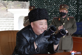 Kim Jong-un envió aproximadamente 11.000 soldados de sus fuerzas armadas a combatir a Ucrania. (EFE/EPA/YONHAP/Foto de archivo)