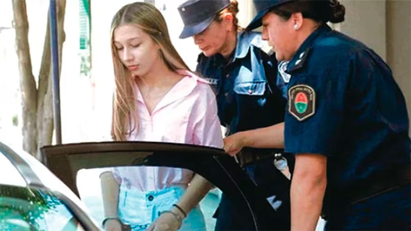 Galarza tenía 19 años cuando fue detenida y acusada del crimen de Fernando Pastorizzo