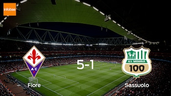Fiorentina 5 - 1 Sassuolo