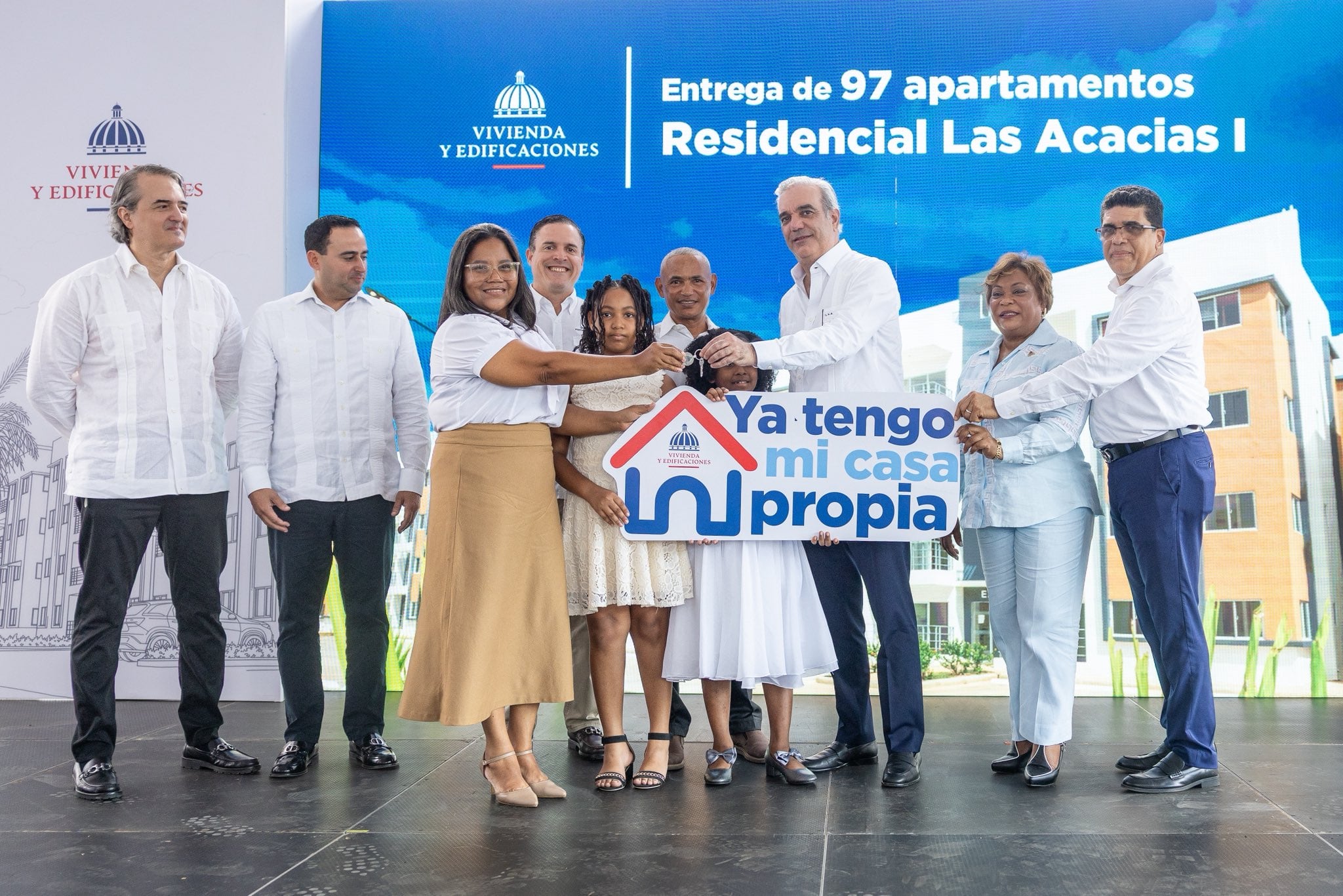 República Dominicana entregó 97 apartamentos subsidiados para reducir el déficit habitacional