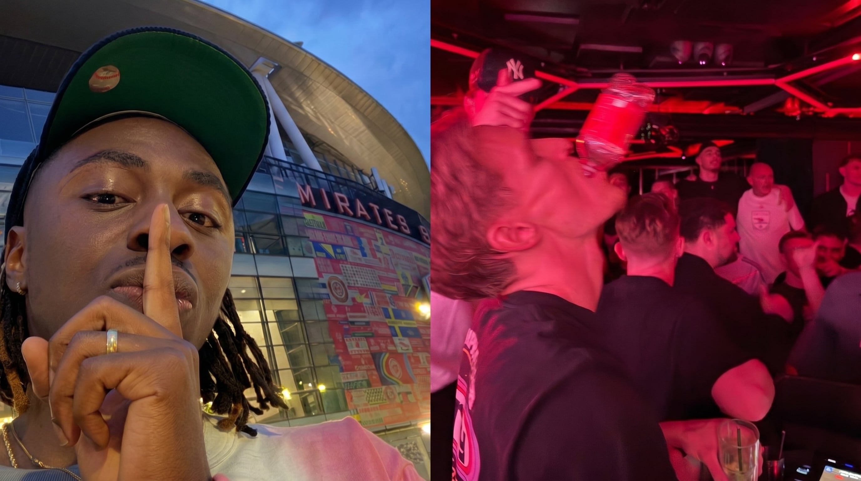 Los festejos de los jugadores del Arsenal tras consagrarse campeones en Inglaterra