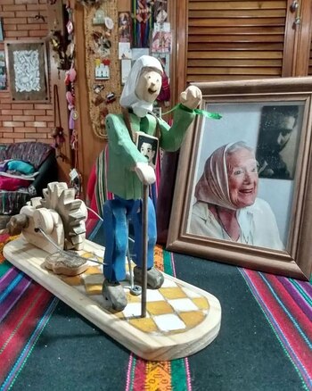 Un regalo para Norita Cortiñas.