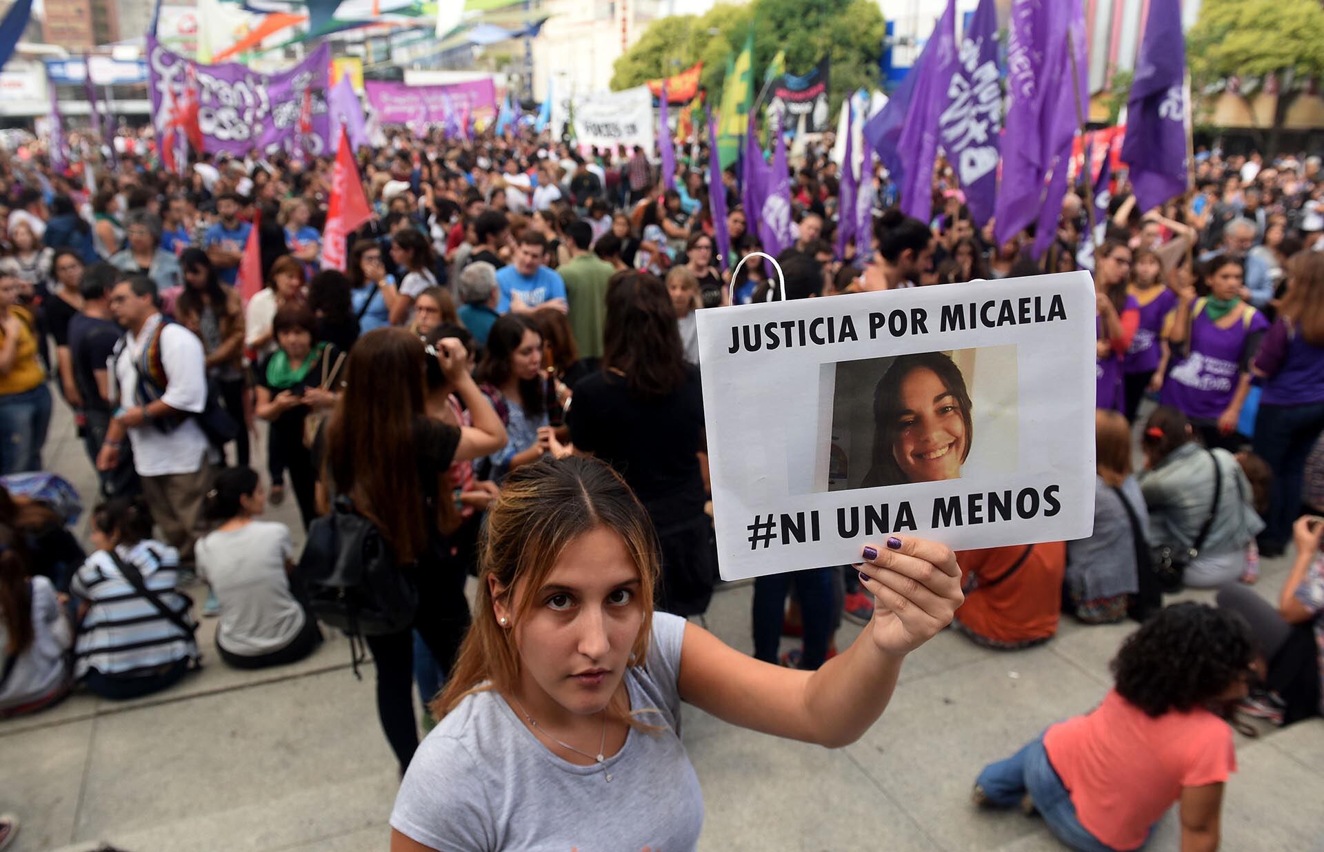 El femicidio de Micaela García desencadenó marchas multitudinarias en todo el país exigiendo justicia (Foto: José Granata)