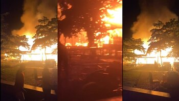 Incendio en Urabá antioqueño consumió