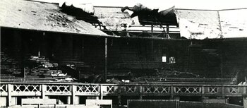 Wimbledon bombardeada durante la Segunda