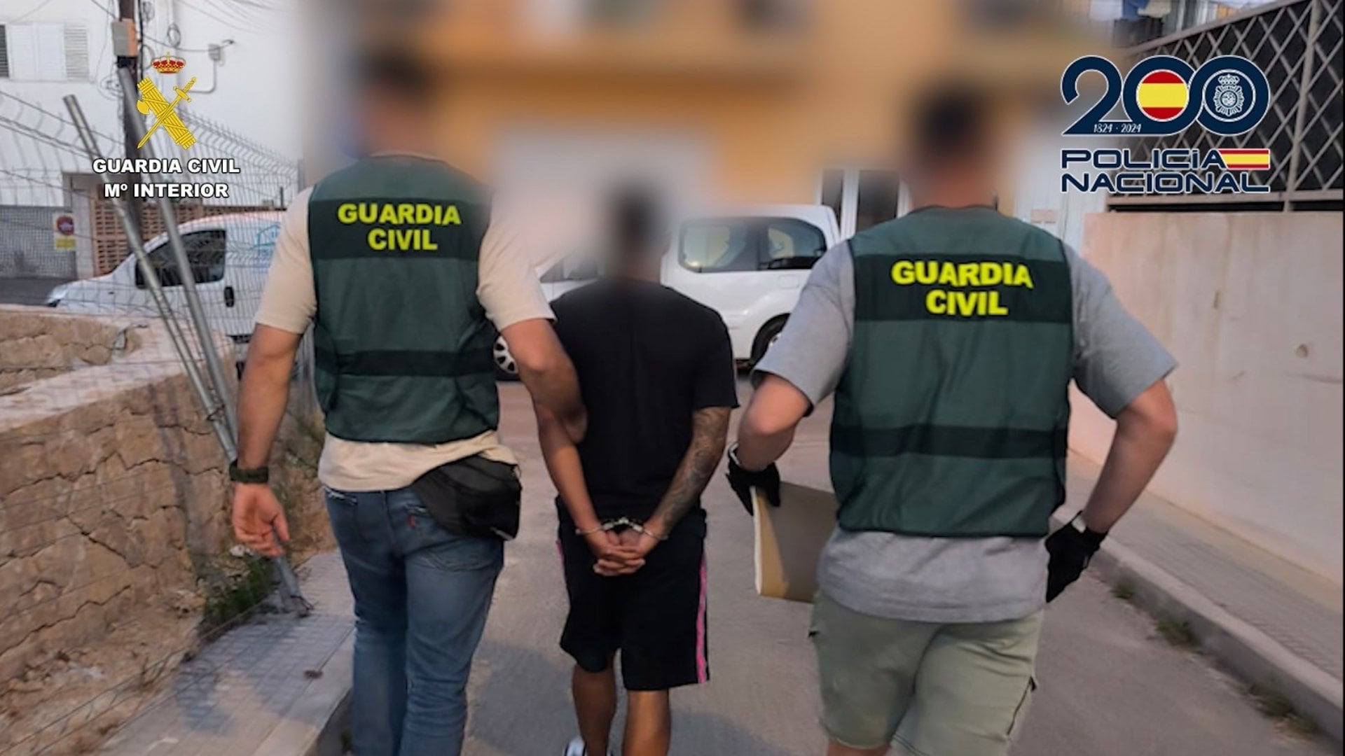 Detenidos cinco integrantes de la trama criminal 'Tren de Aragua' por robo con violencia y tráfico de drogas