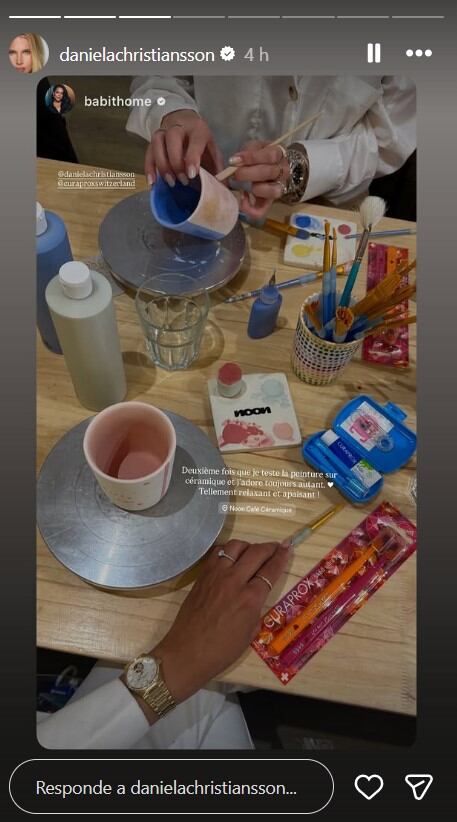 El evento, organizado por Curaprox, combinó cerámica, pinceles y un ambiente distendido que invitó a la creatividad y la desconexión
