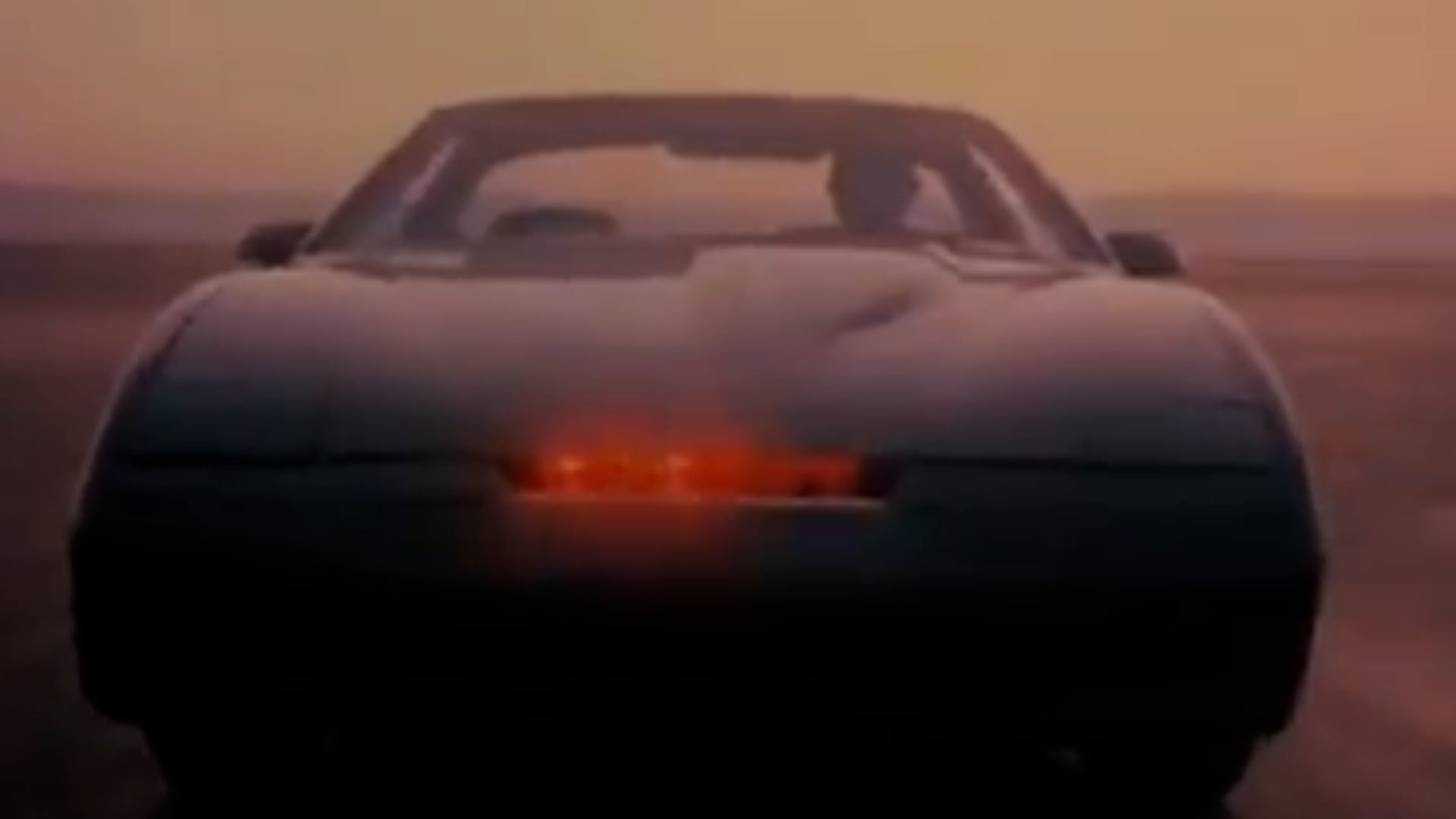 Un Pontiac Firebird Trans Am dotado de inteligencia artificial en Knight Rider, un éxito de NBC que debutó en 1982
