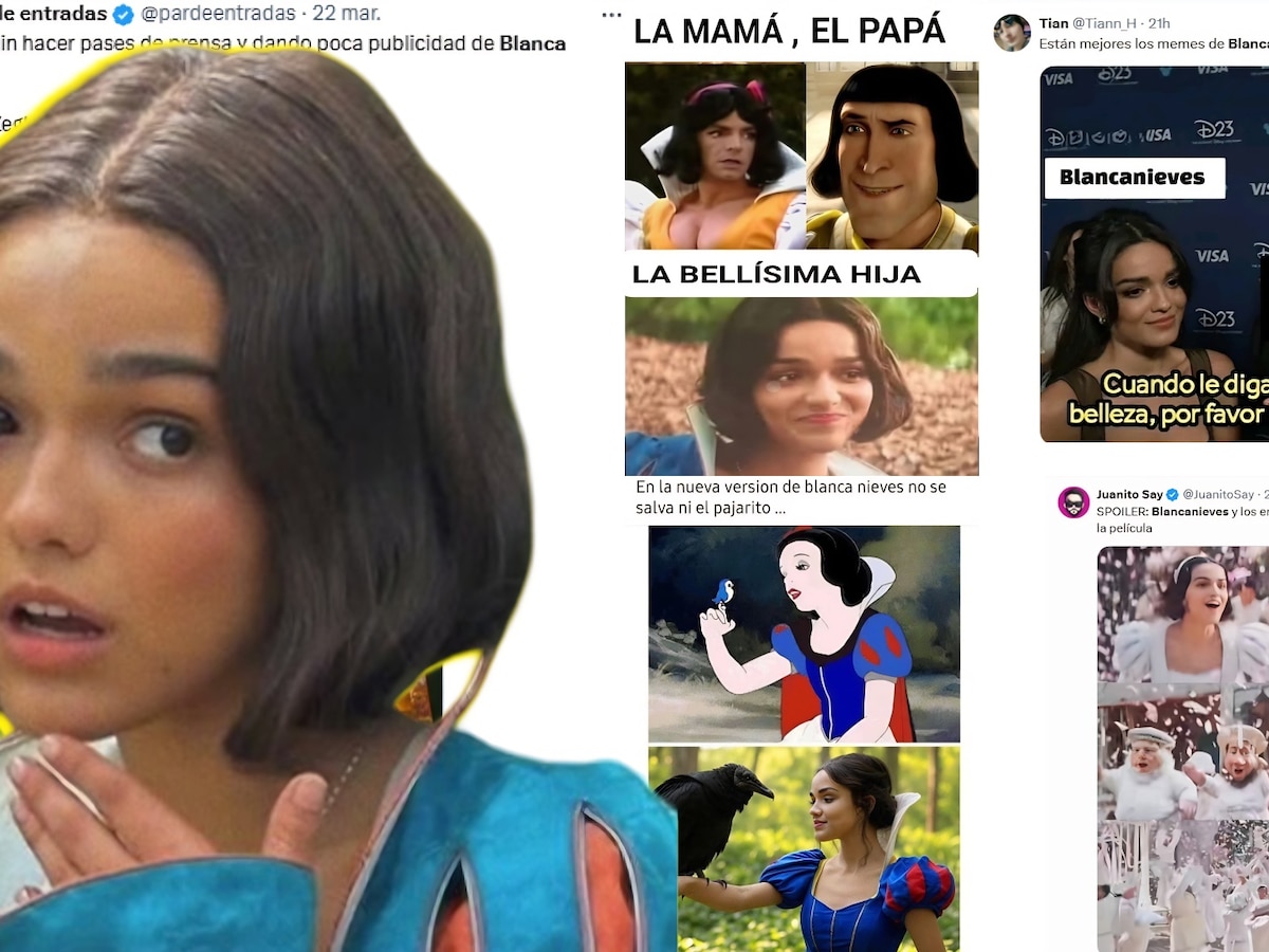 Blancanieves' se estrena en México en medio de críticas devastadoras, memes demoledores y salas semivacías - Infobae