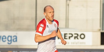 Andrea Masiello anunció su retiro del fútbol profesional a los 40 años para evitar enfrentar al Bari en el repechaje de la Serie B (Instagram/Sudtirol FC)