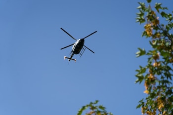 Helicóptero de la Guardia Civil.