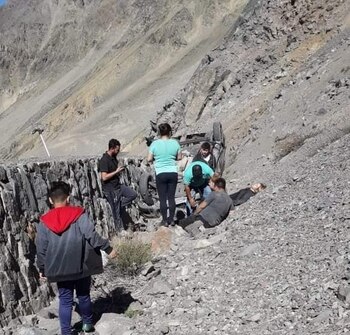 Los cuatro ocupantes resultaron heridos