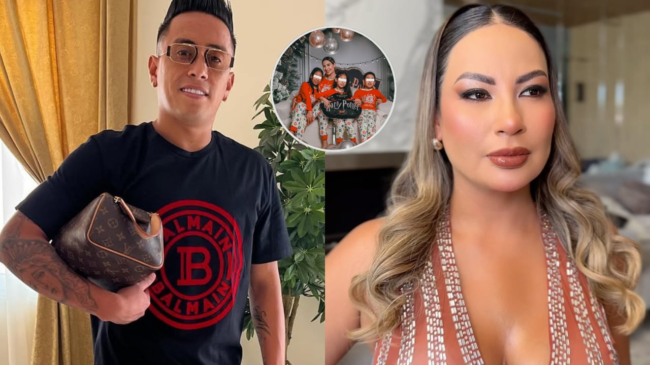 Christian Cueva niega ser responsable por la deuda de 60 mil soles con el colegio de sus hijos y apunta a Pamela López como la responsable. (Instagram Christian Cueva / Pamela López)