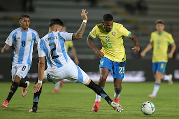 Argentina derrotó 0-6 a Brasil
