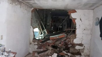 Siete personas resultaron heridas, tras