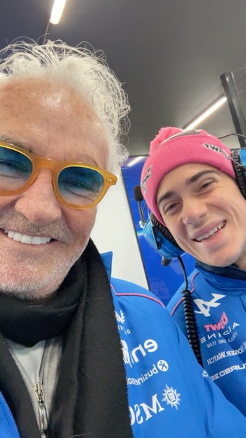 La foto que subió Briatore