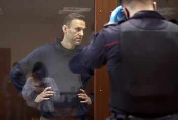 El opositor ruso detenido, Alexei