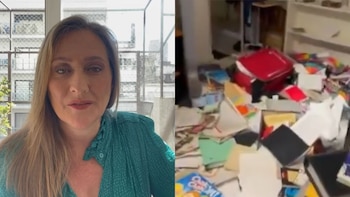 Desvalijaron el departamento a Carmela