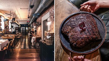 Interior y carne de La