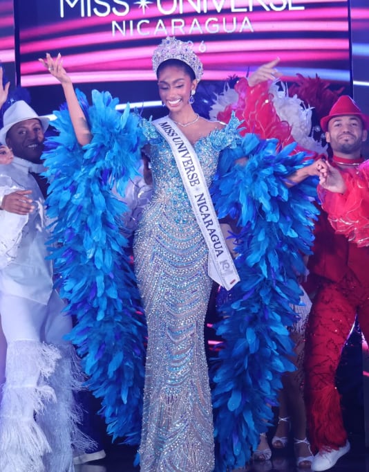 La nueva Miss Universe Nicaragua 2026, Jasmine Blandford, celebra su triunfo en el exilio con la mirada puesta en la competencia internacional en Puerto Rico (Cortesía: Miss Nicaragua New's).