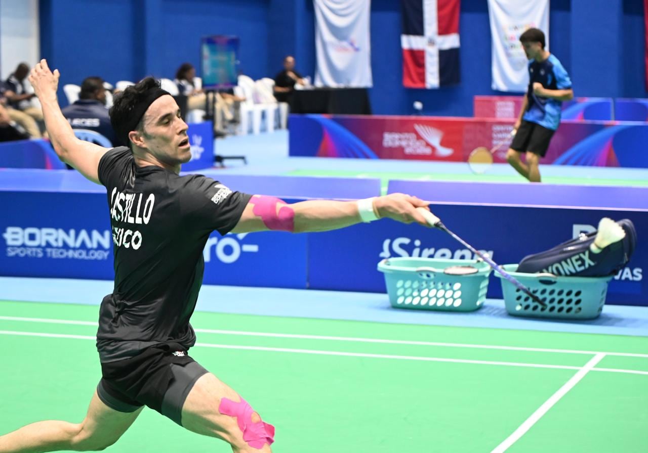 México firma un debut perfecto en bádminton y ya piensa en las semifinales de Santo Domingo 2026