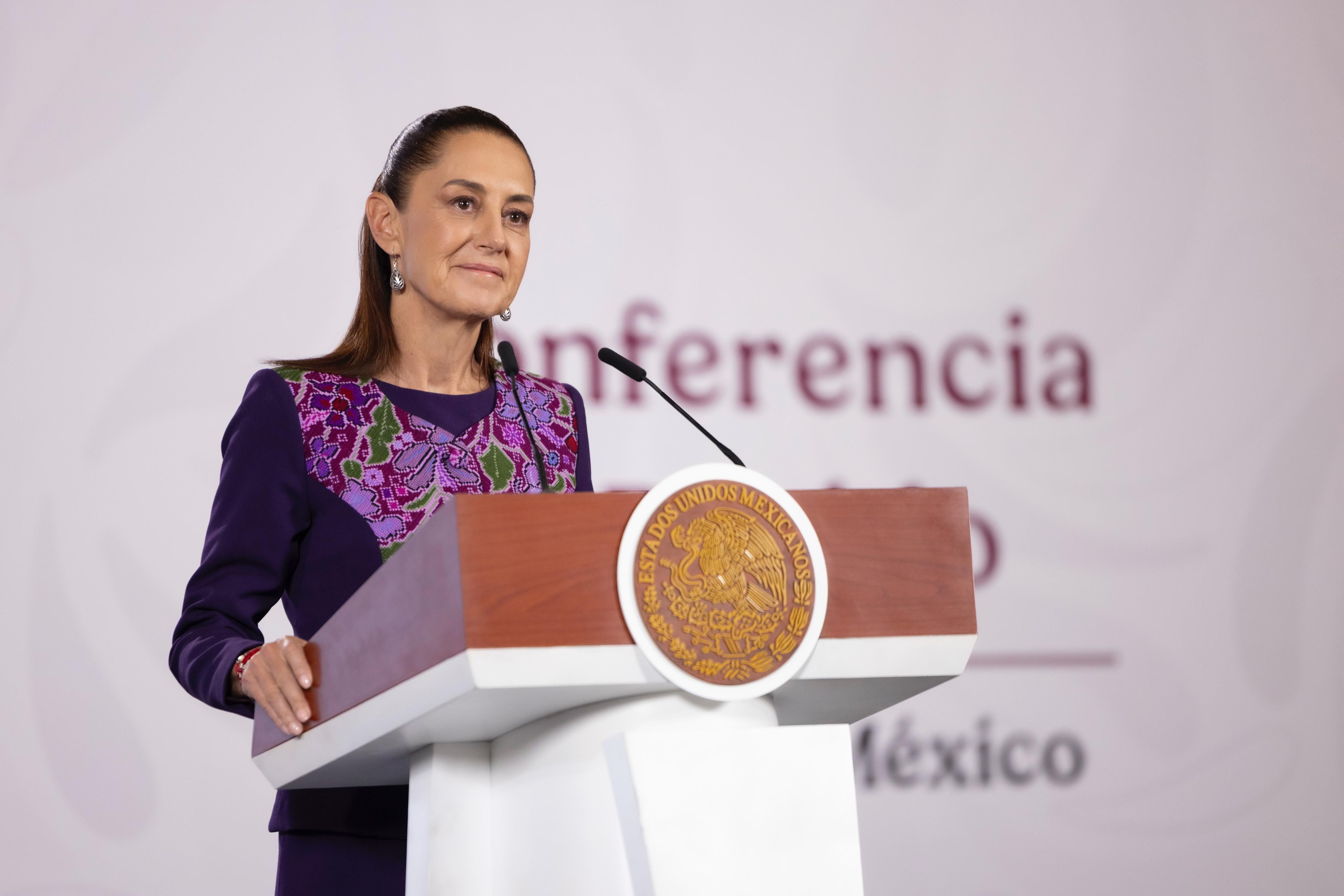La presidenta Claudia Sheinbaum. (Crédito: Gobierno de México)