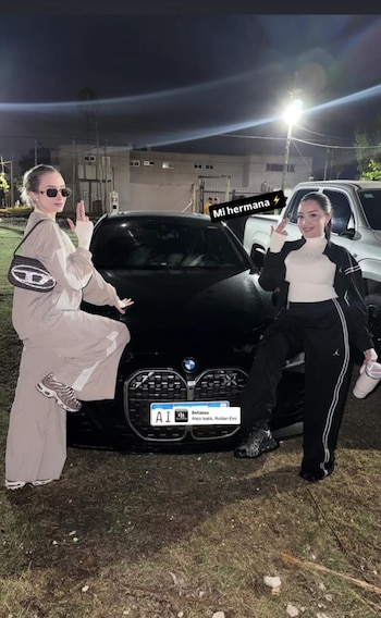 Quién es la misteriosa mujer que manejaba el BMW de la “polihot”