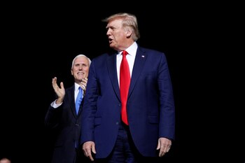 Donald Trump y Mike Pence