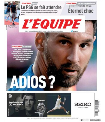 Tapas diarios del mundo MESSI SF