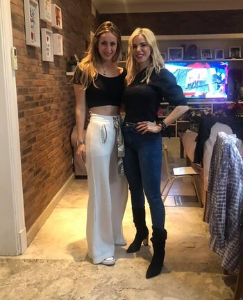 Lola Becerra en uno de