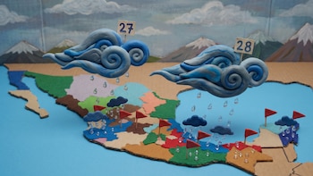 Paso de las ondas tropicales 27 y 28 sobre el occidente y sureste de México provocarán lluvias intensas en 9 estados