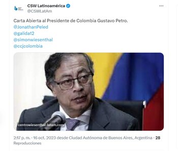 El Centro Simon Wiesenthal dio