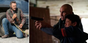 Liam Neeson y Juan Pablo