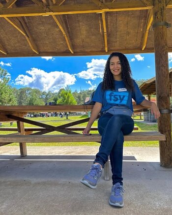 La influencer tuvo que cambiar