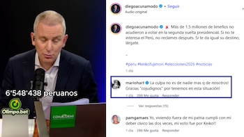 Mario Hart estalla contra personas que no fueron a votar.