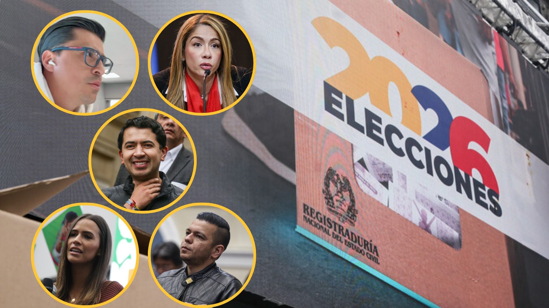 Los candidatos buscan llegar al Senado y la Cámara de Representantes - créditos Catalina Olaya/Colprensa | archivo Colprensa / Álvaro Tavera | @betocoralg/IG