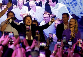 Subidas de agencias Elecciones legislativas de Argentina de 2025 - Bunker La Libertad Avanza - Javier Milei