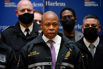 El alcalde Eric Adams (Reuters)