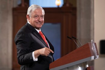 Mexico's President Andres Manuel Lopez