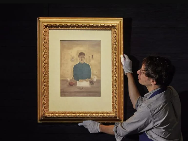 Autorretrato de 1924 (Sotheby's)