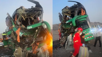 Accidente en Áncash: Choque entre