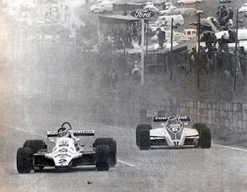 Reutemann fue competitivo con gomas