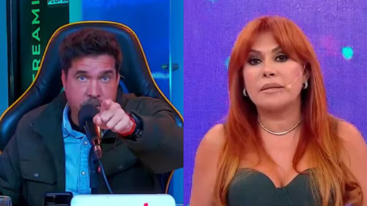 Gabriel Calvo se enfrenta a Magaly Medina y cuestiona doble moral: “Uno debe practicar lo que pregona, la violencia no solo es física”.